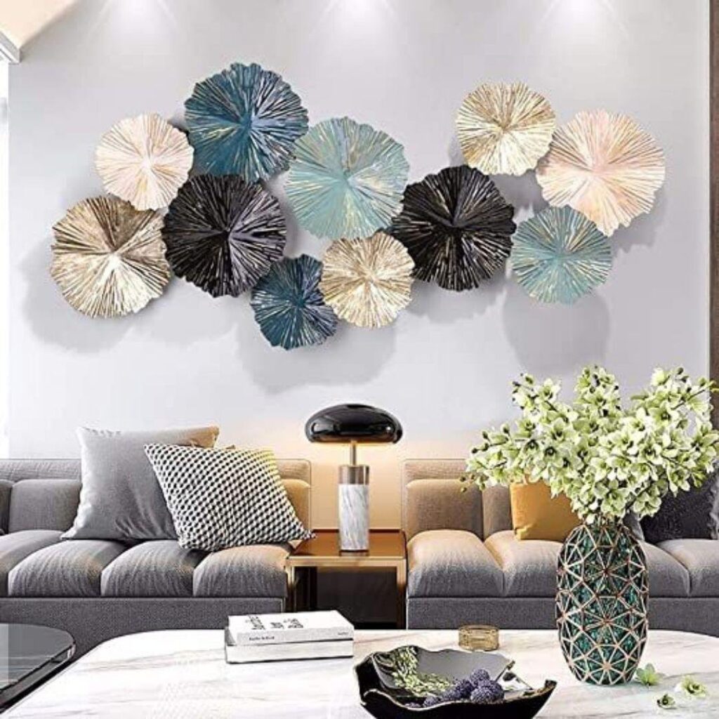 Abstract Metal Wall Art