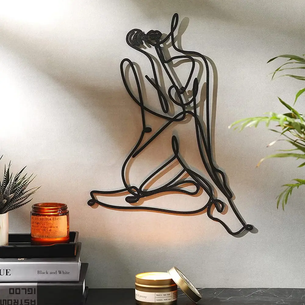 Minimalistic Metal Wall Art